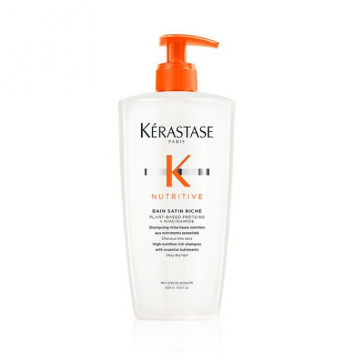 Kérastase Nutritive Bain Satin Riche Shampoo Maitinamasis šampūnas labai sausiems plaukams 250ml