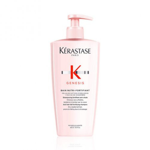 Kérastase Genesis Bain Nutri-Fortifiant Shampoo Stiprinantis šampūnas nuo plaukų lūžinėjimo, sausiems ar tankiems plaukams 250ml