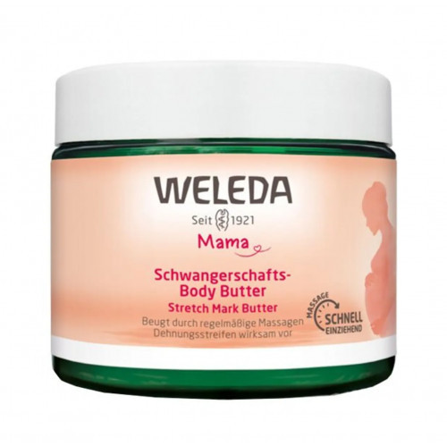 Weleda Mama Stretch Mark Kūno sviestas nuo strijų 150ml