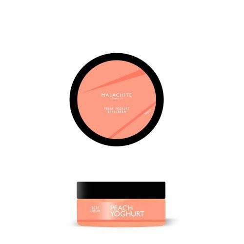 Malachite Cosmetics Peach Passion Yoghurt Body Cream Kūno kremas 200ml