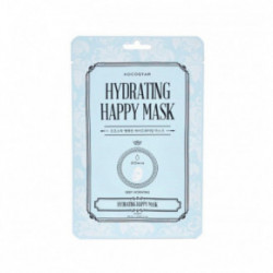 Kocostar Hydrating Happy Mask Intensyviai drėkinanti veido kaukė 1vnt.