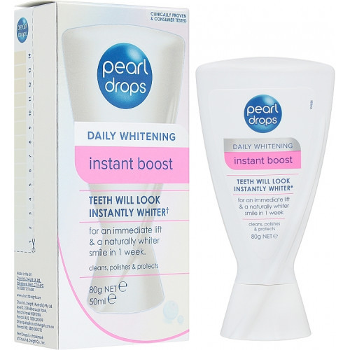 Pearl Drops Instant Boost Dantų balinamoji priemonė 50ml