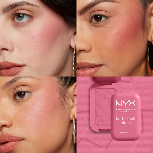 NYX Professional Makeup Buttermelt Blush Skaistalai 5g