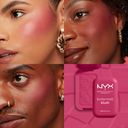 NYX Professional Makeup Buttermelt Blush Skaistalai 5g