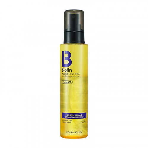 Holika Holika Biotin Care Oil Mist Purškiama aliejaus dulksna plaukams 120ml