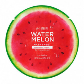 Holika Holika Watermelon Sheet Mask Lakštinė veido kaukė su arbūzų ekstraktu 25ml