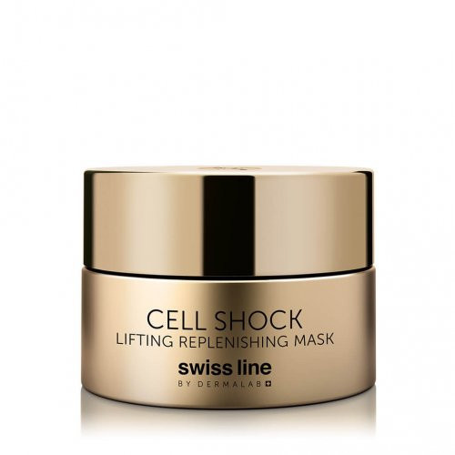 Swiss Line Cell Shock Lifting Replenishing Mask Drėkinanti ir smulkias bei mimikos raukšles išlyginanti kaukė 50ml