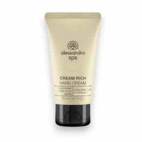 Alessandro Hand!Spa Cream Rich Regenerating Hand Cream Rikkalik taastav kätekreem 75ml