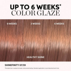 Wella Professionals Shinefinity Zero Lift Glaze Demi-Permanent Geliniai plaukų dažai 60ml