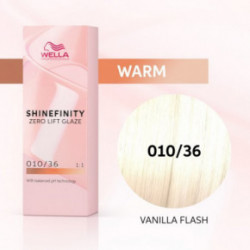 Wella Professionals Shinefinity Zero Lift Glaze Demi-Permanent Geliniai plaukų dažai 60ml