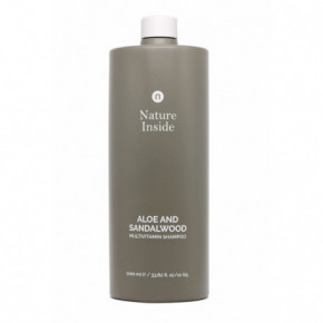 Naturalmente Multi-vitamin Aloe and Sandalwood Shampoo Alvejas un sandalkoka šampūns 1000ml