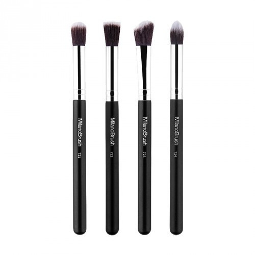 MilanoBrush Precision Face Brush Kit Šepetėlių rinkinys