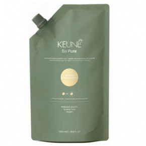 Keune So Pure Restore Conditioner Refill Kondicionierius sausiems, pažeistiems plaukams, papildymas 1000ml