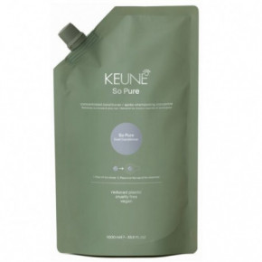Keune So Pure Cool Conditioner Refill Kondicionierius paryškinantis šaltus atspalvius, papildymas 1000ml