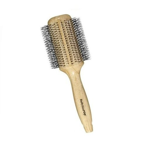 BaByliss PRO Wooden Round Brush Extra Large Medinis šepetys plaukams 50mm