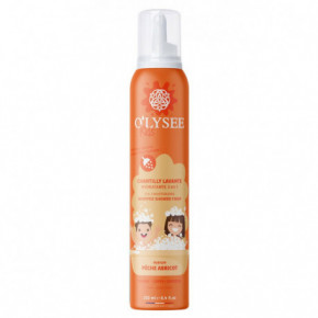 O’LYSEE Peche Abricot Kids 3in1 Shower Foam Vonios putos vaikams 250ml