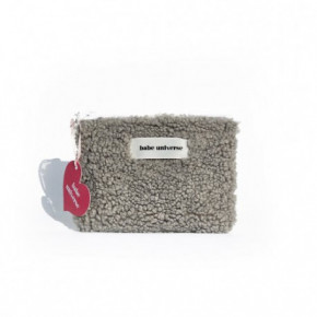 Babe Universe Handmade Cosmetic Pouch S Mazā kosmētikas soma Grey Monday