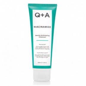 Q+A Niacinamide Gentle Exfoliating Cleanser Õrn kooriv puhastaja 125ml