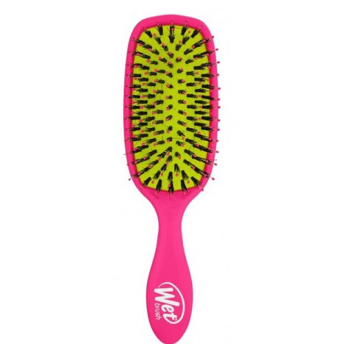 WetBrush Retail Shine Enhancer Brush Plaukų šepetys su šerno šereliais Black