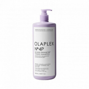 Olaplex No.4P Blonde Enhancer Toning Shampoo Tonuojantis ir plaukus stiprinantis šampūnas 1000ml