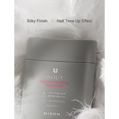 Mizon Inout Smooth Mineral Sun Stick SPF50 PA++++ Apsauginis pieštukas nuo saulės 26g