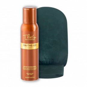 That'so Sun Makeup On-the-Go Dark (DHA 6%) Tanning Spray + Mitt Isepruunistav sprei + kinnas