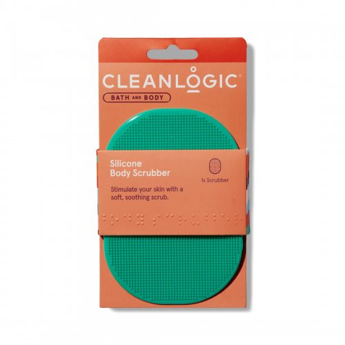 Cleanlogic Silicone Body Scrubber Silikoninis kūno šveitiklis 1 vnt.