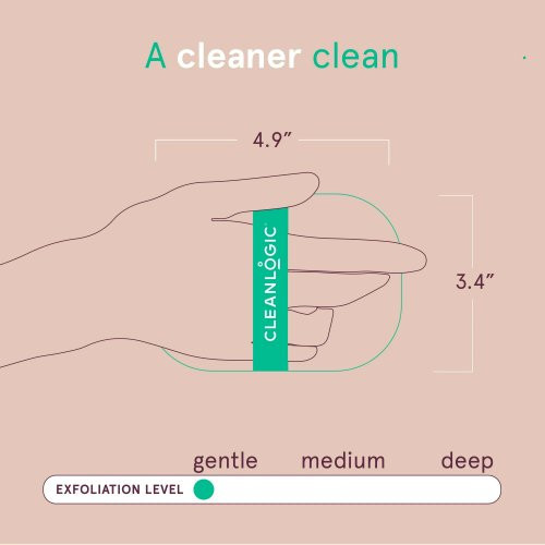 Cleanlogic Silicone Body Scrubber Silikoninis kūno šveitiklis 1 vnt.