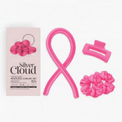 Silver Cloud Heatless Curler Set Plaukų garbanojimo priemonė be karščio Pink