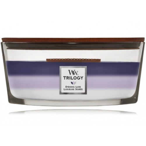 WoodWick Trilogy Evening Luxe Candle Žvakė Medium