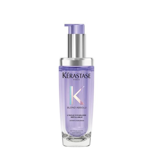 Kérastase Blond Absolu L'Huile Cicagloss Refillable Hair Oil Plaukų aliejus šviesiems plaukams 75ml