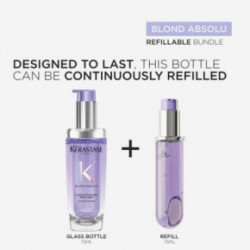 Kérastase Blond Absolu L'Huile Cicagloss Refillable Hair Oil Plaukų aliejus šviesiems plaukams 75ml