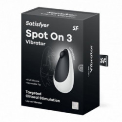 Satisfyer Spot On 3 Lay - On Vibrator Klitorio stimuliatorius Black