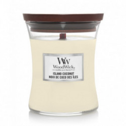 WoodWick Island Coconut Candle Žvakė Heartwick