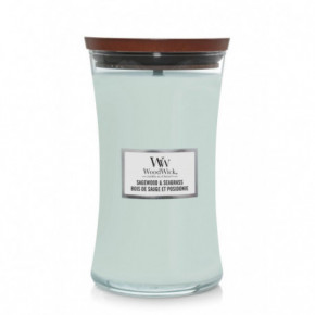 WoodWick Sagewood & Seagrass Candle Žvakė Large Hourglass