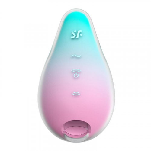 Satisfyer Mermaid Vibes Double Air Pulse Vibrator Klitorio stimuliatorius Pink