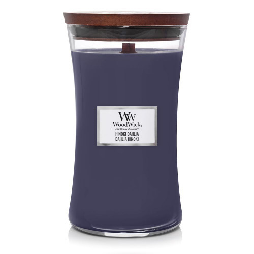 WoodWick Hinoki Dahlia Candle Žvakė Heartwick