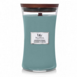 WoodWick Evergreen Cashmere Candle Žvakė Heartwick