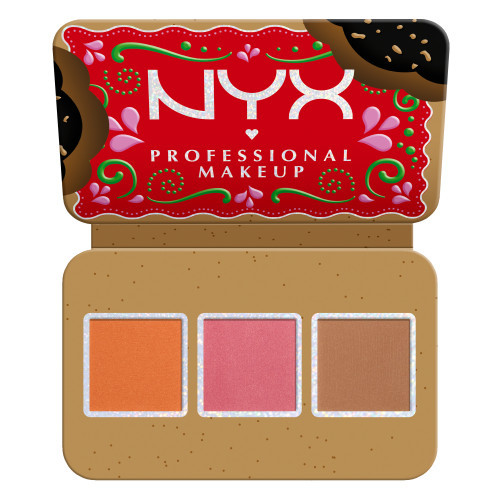 NYX Professional Makeup Buttermelt Face Palette Veido paletė - skaistalai ir bronzantas Light-Medium