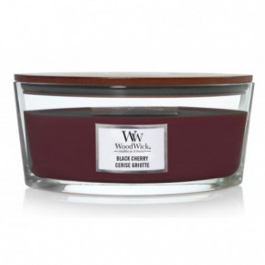 WoodWick Black Cherry Candle Žvakė Heartwick