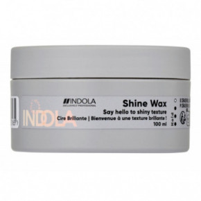 Indola Texture Shine Wax  Spīduma piešķirošs matu vasks 100ml