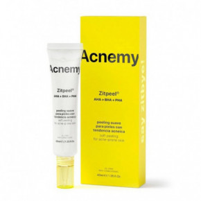 Acnemy Zitpeel Soft Peeling For Acne-Prone Skin Švelnus pilingas į aknę linkusiai odai 40ml