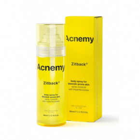 Acnemy Zitback Body Spray For Blemish-Prone Skin Kūno purškiklis aknės paveiktai odai 80ml