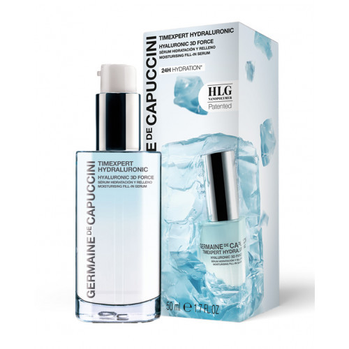 Germaine de Capuccini Timexpert Hydraluronic 3D Force Serum Drėkinamasis veido serumas 50ml