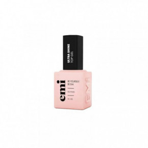 E.Mi Top Gel Ultra Shine Virsējais gēla lakas slānis 15 ml