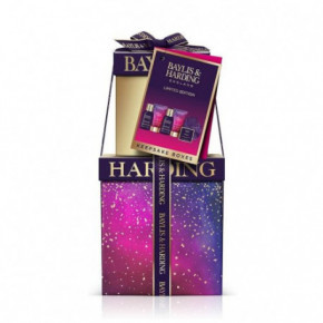 Baylis & Harding Midnight Fig & Pomegranate Luxury Pamper Present Gift Box Set Šventiškas kūno priežiūros priemonių rinkinys