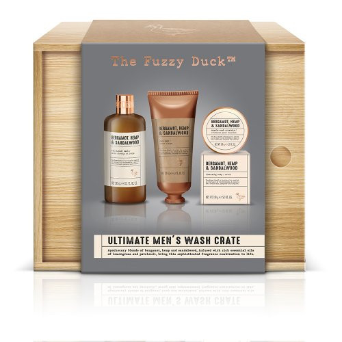 Baylis & Harding The Fuzzy Duck Men's Ultimate Wash Crate Gift Set Vyriškas dovanų rinkinys