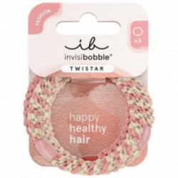 Invisibobble Twistar Braids Gumytės plaukams Blush