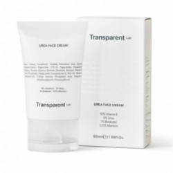 Transparent Lab Urea Face Cream Drėkinantis veido kremas su 5% šlapalo 50ml