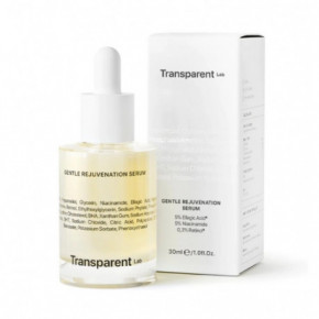 Transparent Lab Gentle Rejuvenation Serum Jauninantis, skaistinantis serumas 30ml